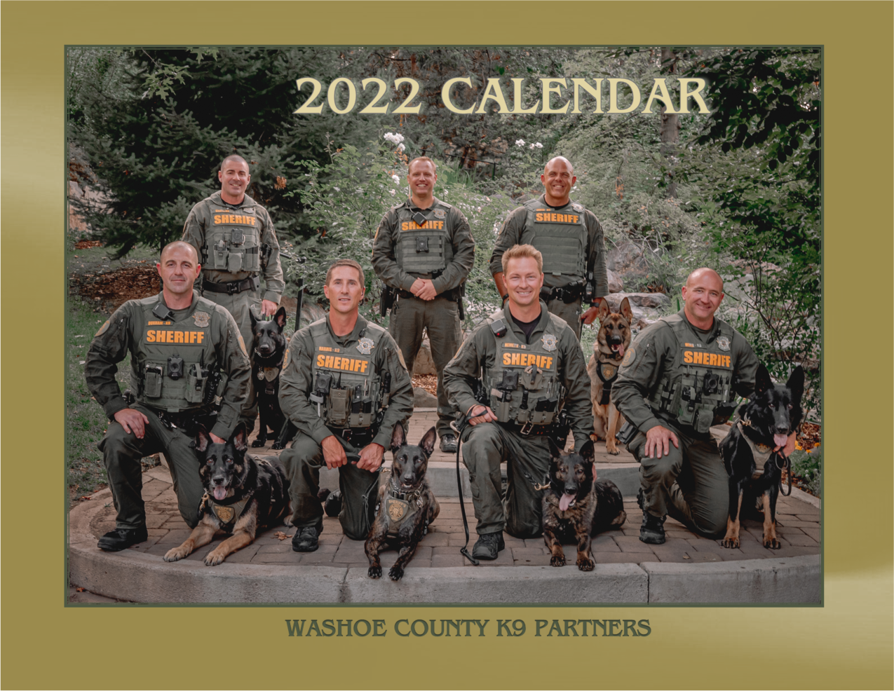 K9 Calendar cover